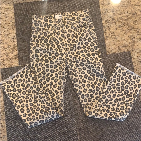 Amuse Society Denim - Cheetah print jeans